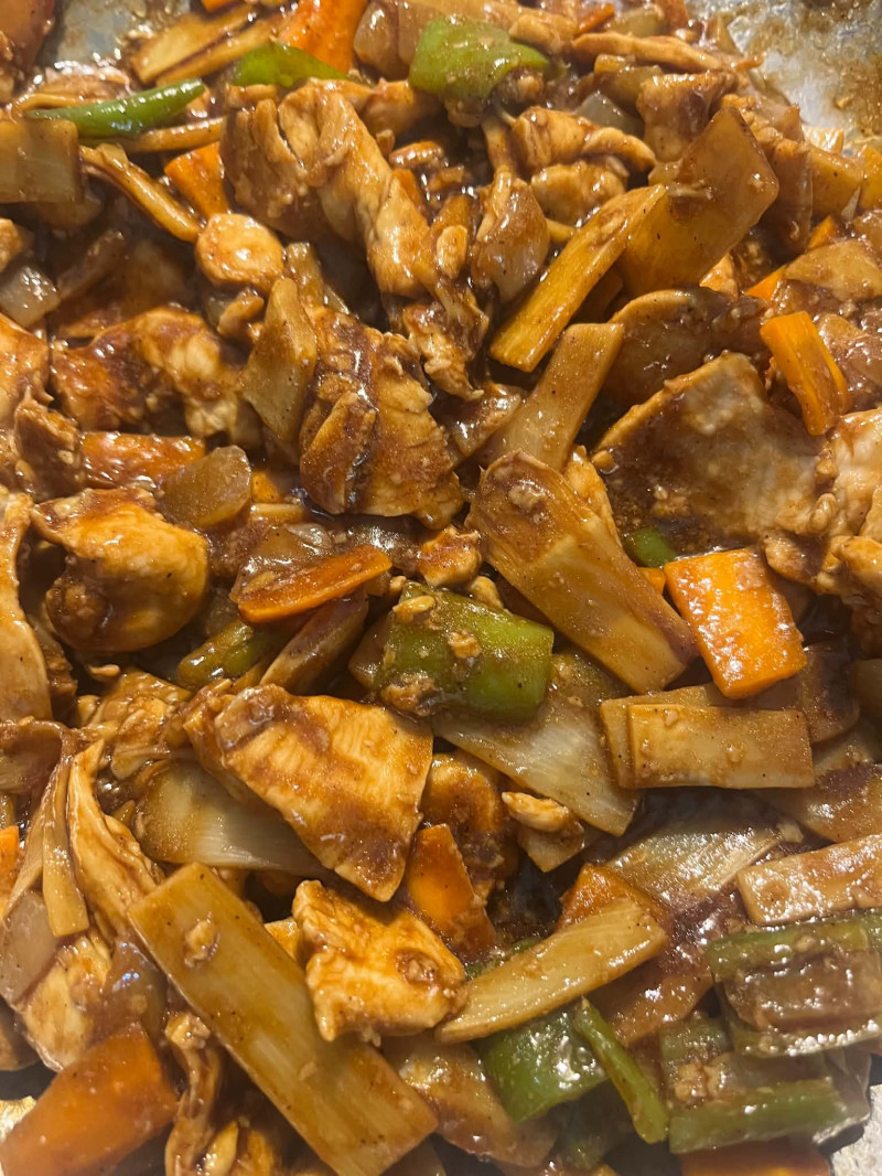 Poulet sichuanais